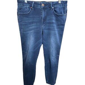 Seven 7 Women’s jeans size 14 dark e pocket high rise ankle skinny stretch dark